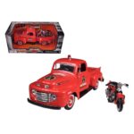 Maisto 1:24 Scale 1948 Ford F-1 Pickup Harley-Davidson