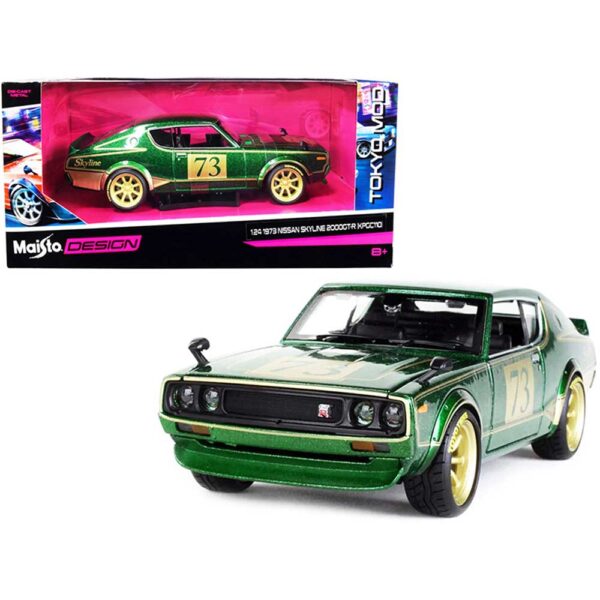 Maisto 1:24 1973 Nissan Skyline 2000 GT-R KPGC110