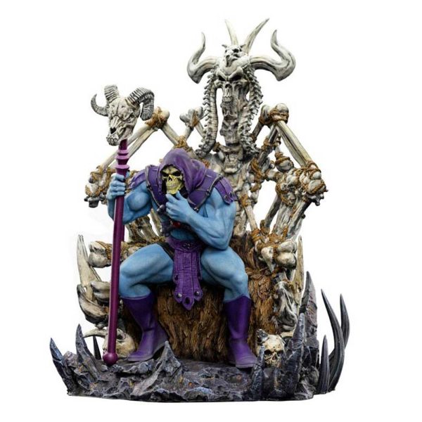 Masters of the Universe Art Scale Deluxe Statue 1/10 Skeletor on Throne Deluxe