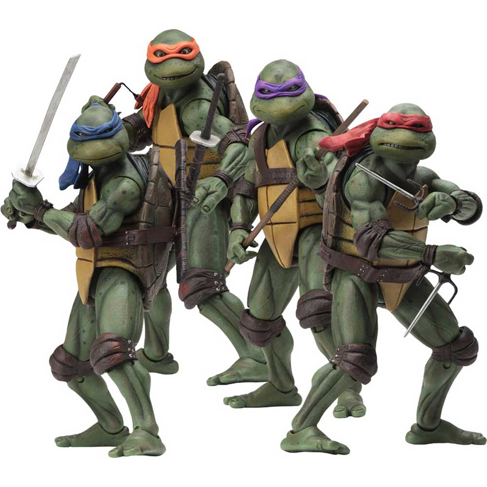 TMNT 4 NINJA NECA THE FIGURES