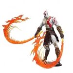 اکشن فیگور خدای جنگ گاد اف وار God of War مدل Kratos Flaming Blades برند نکا