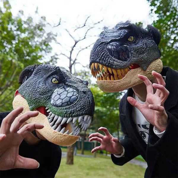 فیگور ماسک دایناسور تیرکس Dinosaur Head کد 5501