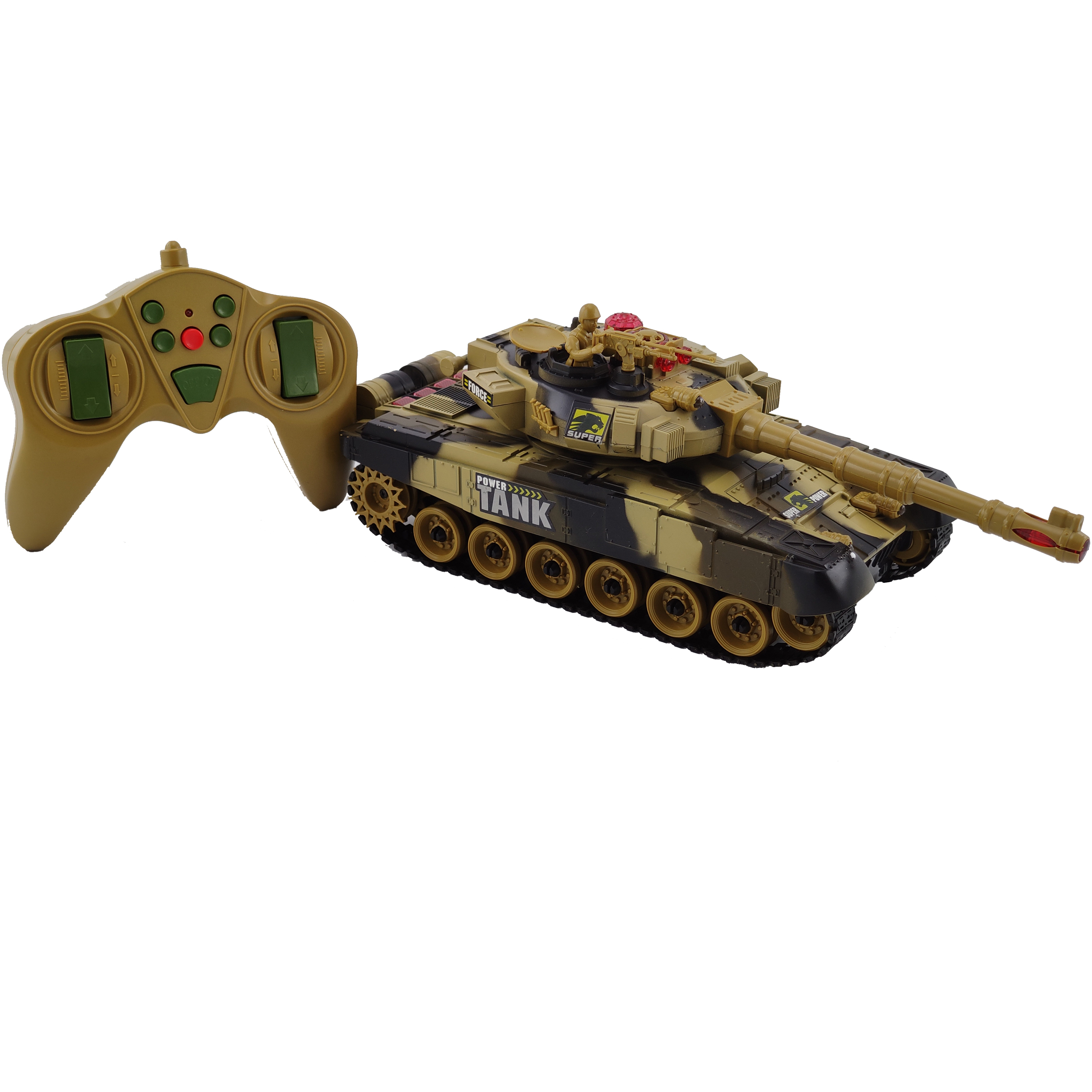 اسباب بازی جنگی مدل تانک کنترلی کد 9993