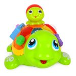 اسباب بازی نوزادی موزیکال لاکپشت مادر و فرزند هولی تویز مدل 868 Hola Toys Parent-Child Tortoise Interactive Toy _اسباب بازی نوزادی