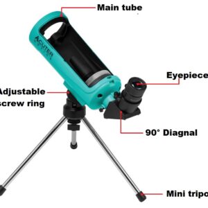 تلسکوپ ماکستوف ۶۰ میلی‌متری اکیوتر مدل Maksy 60 بدون رابط عکاسی