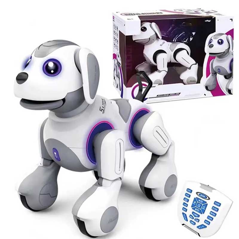 اسباب بازی ربات کنترلی سگ هوشمند لمسی مدل Radio control dog Smart robot dog G14 - اسباب بازی ربات