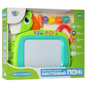 اسباب بازی نوزادی تخته سفید مگنتی موزیکال و چراغدار هولی تویز مدل 3131 Hola Toys EastSun Magnetic Drawing Board _اسباب بازی نوزادی