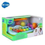 اسباب بازی نوزادی موزیکال بلز و چکش هولي تويز مدل 856 Hola Toys Enlightening & Intellectual Xylophone _اسباب بازی نوزادی