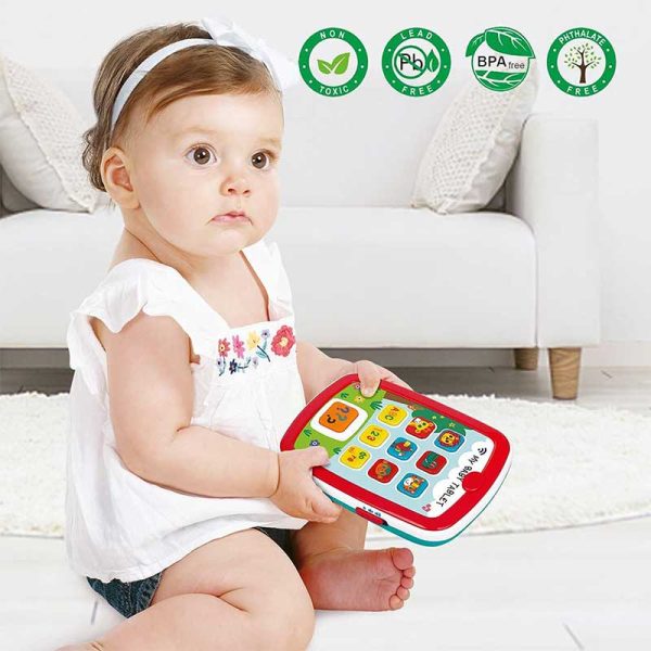 اسباب بازی نوزادی تبلت آموزشی موزیکال هولی تویز مدل 3121 Hola Toys Baby Tablet _اسباب بازی نوزادی