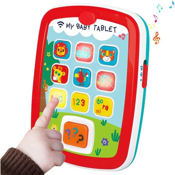 اسباب بازی نوزادی تبلت آموزشی موزیکال هولی تویز مدل 3121 Hola Toys Baby Tablet _اسباب بازی نوزادی