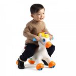 اسباب بازی نوزادی موزیکال دو کاره اسب الاکلنگی هولی تویز مدل Hola Toys Rocking Horse Children's Music 987 _اسباب بازی نوزادی