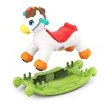 اسباب بازی نوزادی موزیکال دو کاره اسب الاکلنگی هولی تویز مدل Hola Toys Rocking Horse Children's Music 987 _اسباب بازی نوزادی