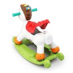 اسباب بازی نوزادی موزیکال دو کاره اسب الاکلنگی هولی تویز مدل Hola Toys Rocking Horse Children's Music 987 _اسباب بازی نوزادی