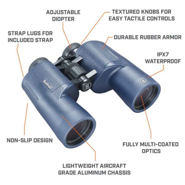 دوربین دوچشمی بوشنل مدل H2O 10x42 BUSHNELL