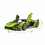 لگو تکنیک ماشین لامبورگینی سیان 3728 تکه مقیاس 1:8 مدل Technic Lamborghini Sian kk6891_اسباب بازی