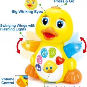 اسباب بازی نوزادی اردک موزیکال هولی تویز مدل 808 Hola Toys Musical Duck _اسباب بازی نوزادی