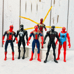 Figure spiderman pack 6 number