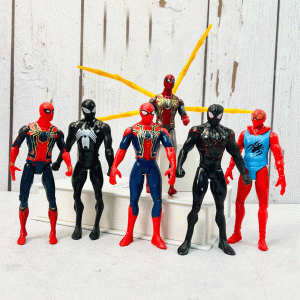 Figure spiderman pack 6 number