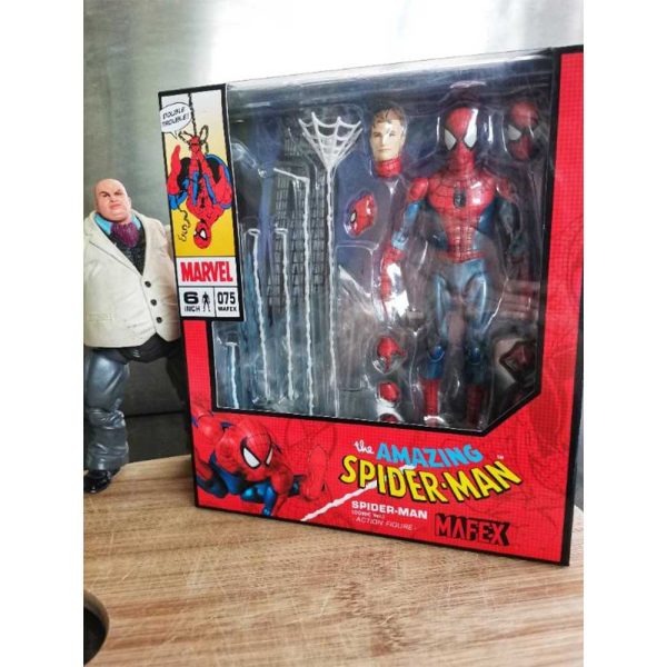 اکشن فیگور اسپایدرمن Spiderman 075 برند مافکس