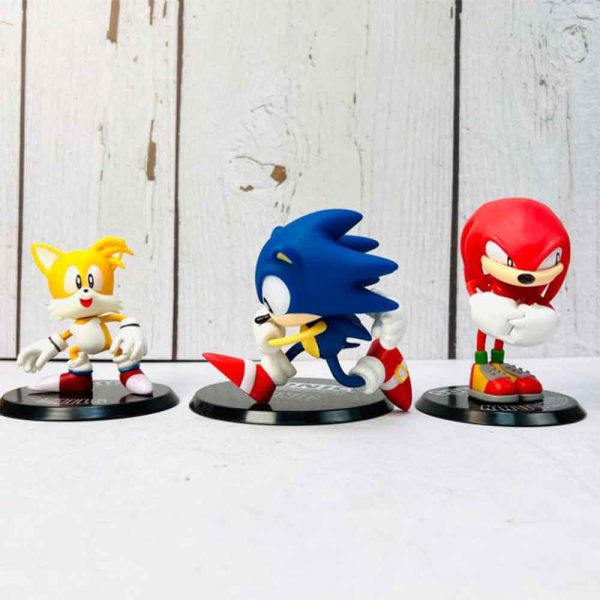 فیگور سونیک Sonic مجموعه 3 عددی کد 13632