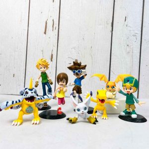 فیگور دیجیمون Digimon مجموعه 8 عددی کد 13614