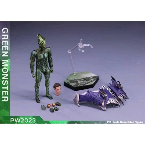 اکشن فیگور گرین گابلین Spiderman Norman Osborn Green Goblin برند PwToys