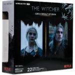 اکشن فیگور ویچر مدل The Witcher Netflix Geralt and Ciri برند مکفارلین