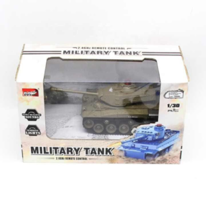 تانک کنترلی شارژی تانک MZ Military Battle Tank Toy مقیاس 1:30