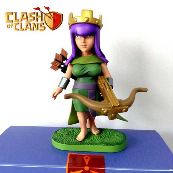 فیگور کویین کلش اف کلنز طرح Queen Clash of Clans