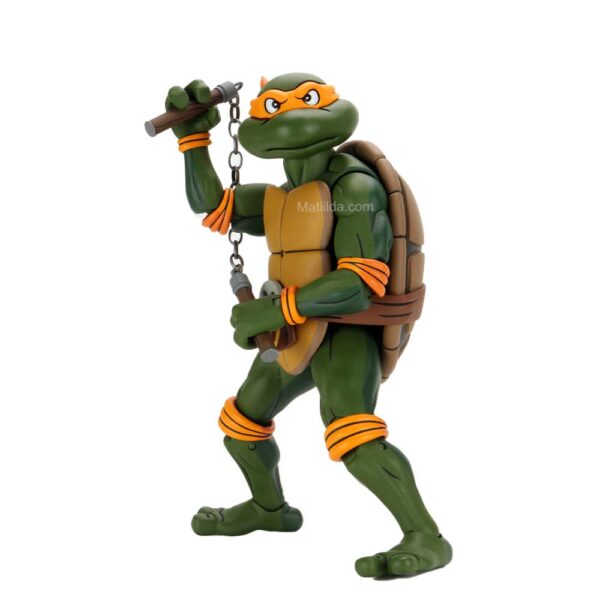 اکشن فیگور لاکپشت های نینجا TMNT Michelangelo 1:4 Scale برند نکا