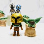 فیگور مندلورین و بیبی یودا Mandalorian Baby Yoda مجموعه 10 عددی کد 13896