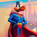 فیگور سوپرمن دافی داک Daffy Duck Superman برند آیرون استودیو