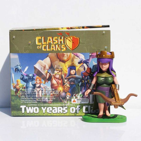 فیگور کویین کلش اف کلنز طرح Queen Clash of Clans