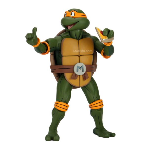 اکشن فیگور لاکپشت های نینجا TMNT Michelangelo 1:4 Scale برند نکا