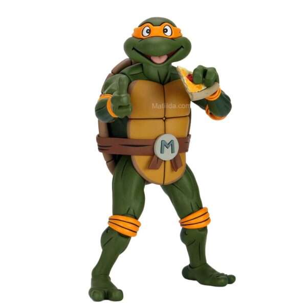 اکشن فیگور لاکپشت های نینجا TMNT Michelangelo 1:4 Scale برند نکا