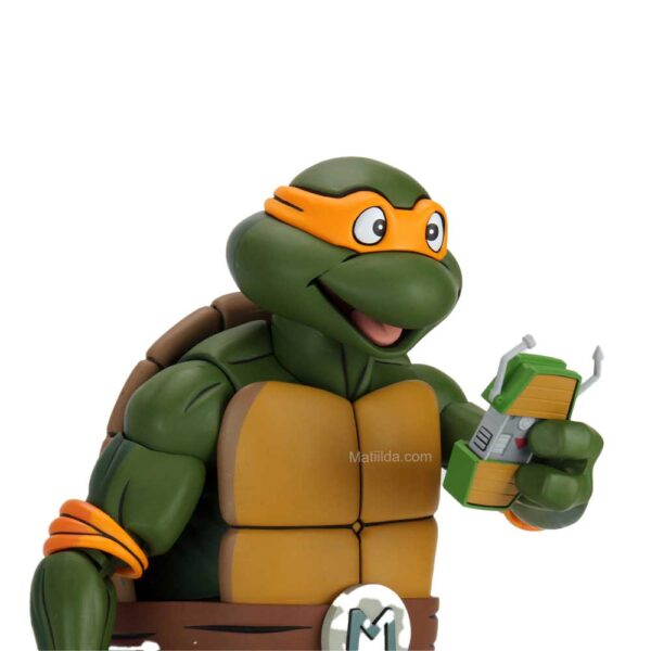 اکشن فیگور لاکپشت های نینجا TMNT Michelangelo 1:4 Scale برند نکا