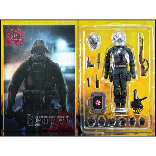 اکشن فیگور هانک رزیدنت اویل Hunk Resident Evil سری Deluxe برند Gmtoys