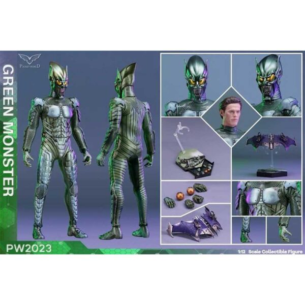 اکشن فیگور گرین گابلین Spiderman Norman Osborn Green Goblin برند PwToys