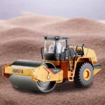 ماکت فلزی غلتک راه سازی هوینا Road Roller Huina 1815 مقیاس 1:60