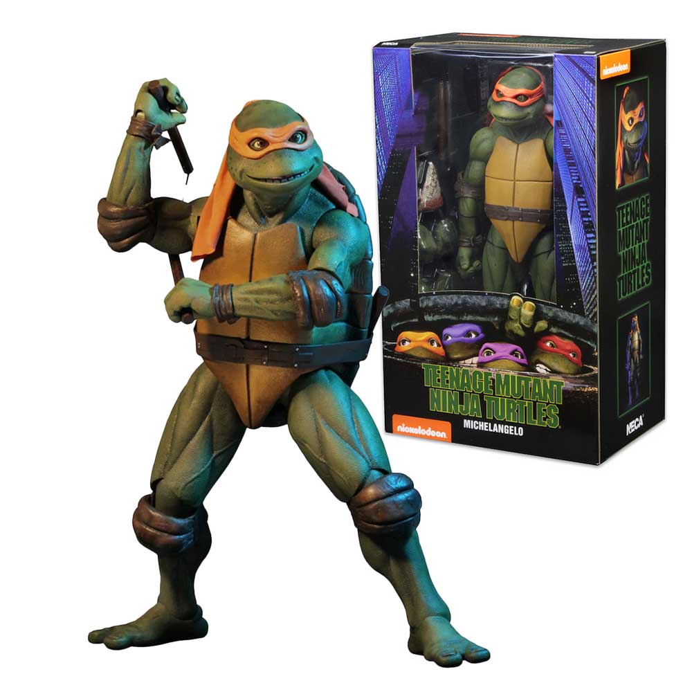 اکشن فیگور لاکپشت های نینجا مایکل آنجلو Teenage Mutant Ninja Turtles Michelangelo برند نکا