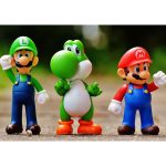 فیگور سوپر ماریو قارچ خور Super Mario مجموعه 6 عددی کد 000258