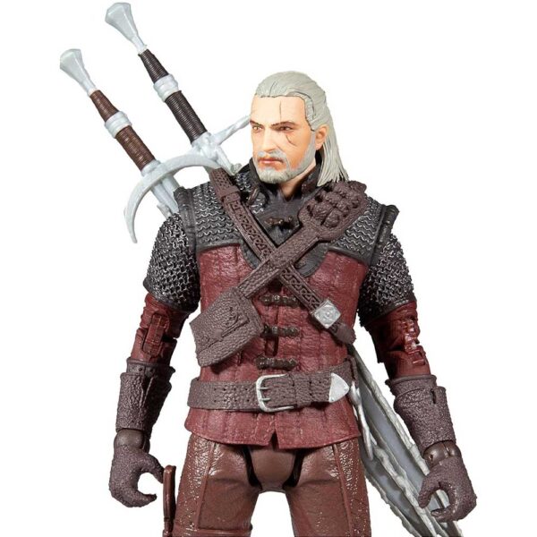 اکشن فیگور گرالت ویچر The Witcher Wild Hunt 3 Geralt of Rivia برند مکفارلین