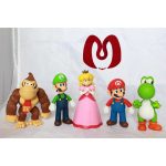 فیگور سوپر ماریو قارچ خور Super Mario مجموعه 6 عددی کد 000258