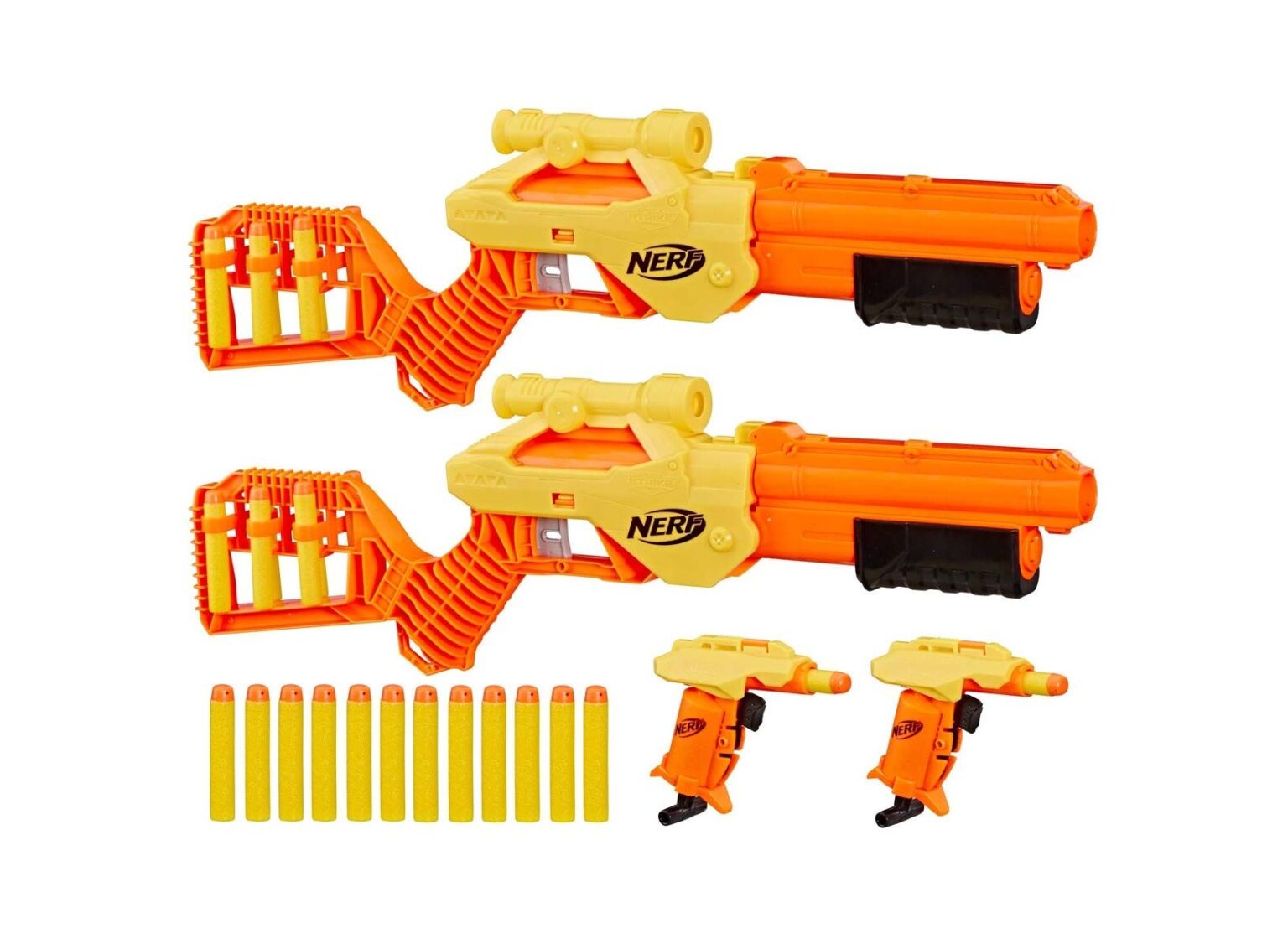 تفنگ پک 4 تایی تفنگ های نرف Nerf Alpha Strike Lynx با 26 تیر - فروشگاه ...