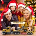 ماشین کنترلی تریلی حمل لودر بزرگ Remote Control TRANSPORT TRUCK مقیاس 1:24_اسباب بازی