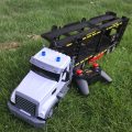 ماشین کنترلی تریلی خودرو بر بزرگ Remote Control TRANSPORT TRUCK کد 185-9