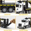 ماشین کنترلی تریلی خودرو بر بزرگ Remote Control TRANSPORT TRUCK کد 185-9