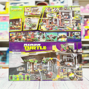 ساختنی لگو لاک پشت نینجا تعقیب و گریز در اعماق 10210 Ninja Turtles