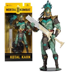 اکشن فیگور کوتل خان مورتال کمبت مدل Mortal Kombat Kotal Kahn برند مکفارلین