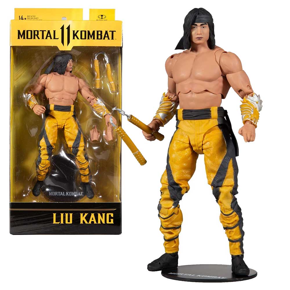 اکشن فیگور مورتال کمبت مدل Mortal Kombat Liu Kang برند مکفارلین